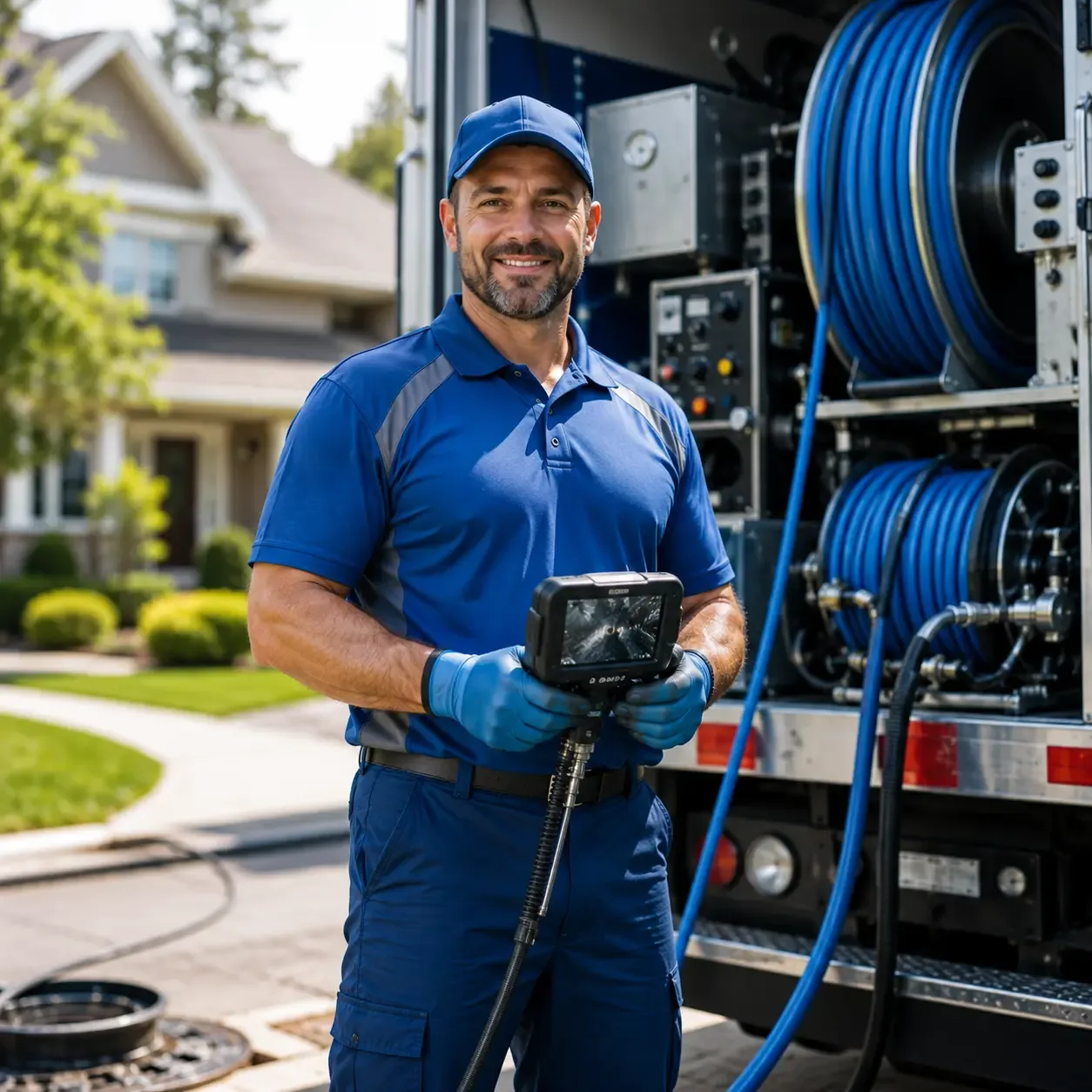 Local outdoor drain cleaning specialists in Fletcher, OK